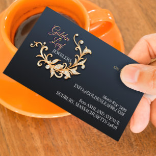 Carte de visite bijoux de mode