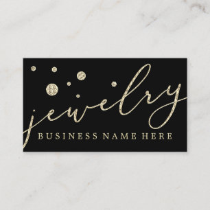 Carte De Visite Bijoux Signature Or Diamant