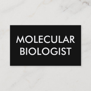 Carte De Visite biologiste moléculaire