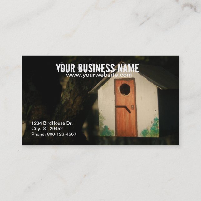 Carte de visite BirdHouse (Devant)