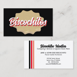 Carte De Visite biscochitos