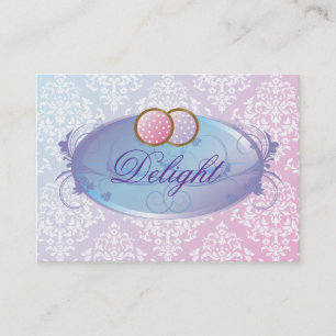 Carte De Visite biscuits pourpres du plaisir 311-Dreamy