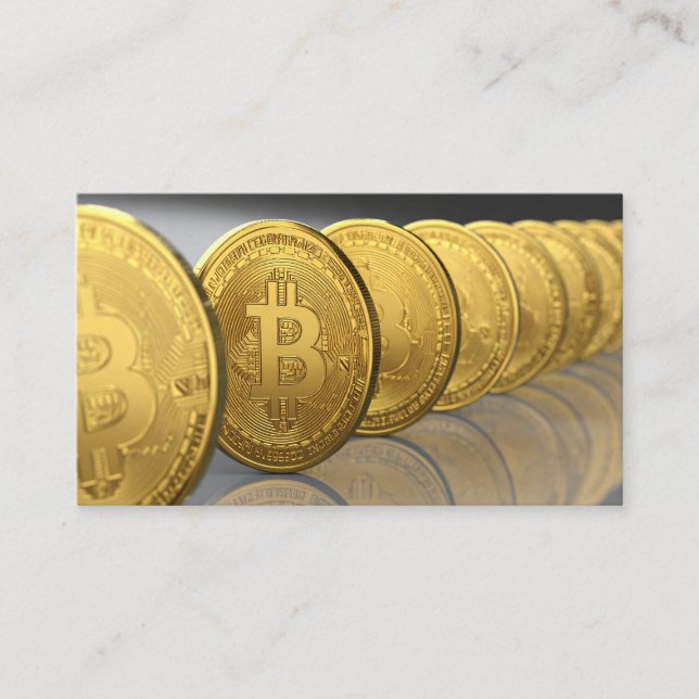 Carte De Visite Bitcoins (Devant)