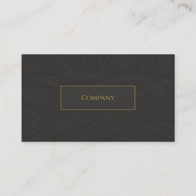 Carte de visite Black Faux (Devant)
