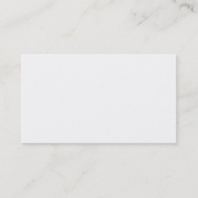 Carte de visite blanc (Devant)