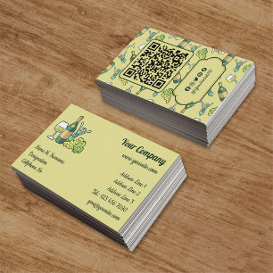 Carte de visite blanc