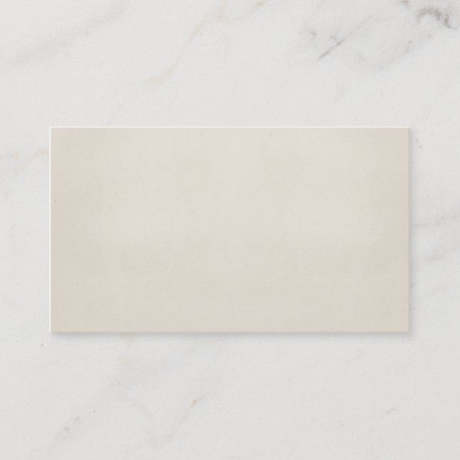 Carte De Visite Blanc 1817 de modèle de papier parcheminé de cru (Devant)