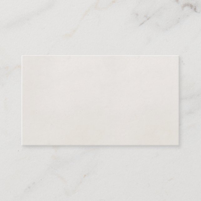 Carte De Visite Blanc 1850 de modèle de papier parcheminé de cru (Devant)