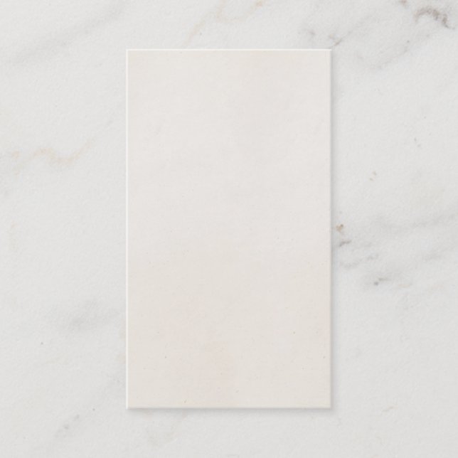 Carte De Visite Blanc de papier antique de modèle de 1850s (Devant)