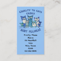 Blessé Felines Cruauté aux chats