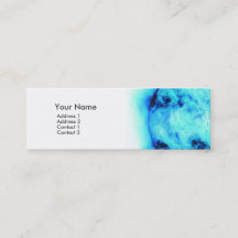 Carte de visite bleu 2 de Sun