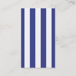 Carte De Visite Bleu et blanc