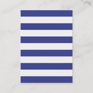 Carte De Visite Bleu et blanc