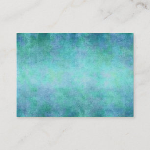 Carte De Visite Bleu, pourpre turquoises, Aqua, et aquarelle