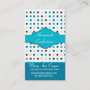 Carte De Visite Bleus layette de bonbon