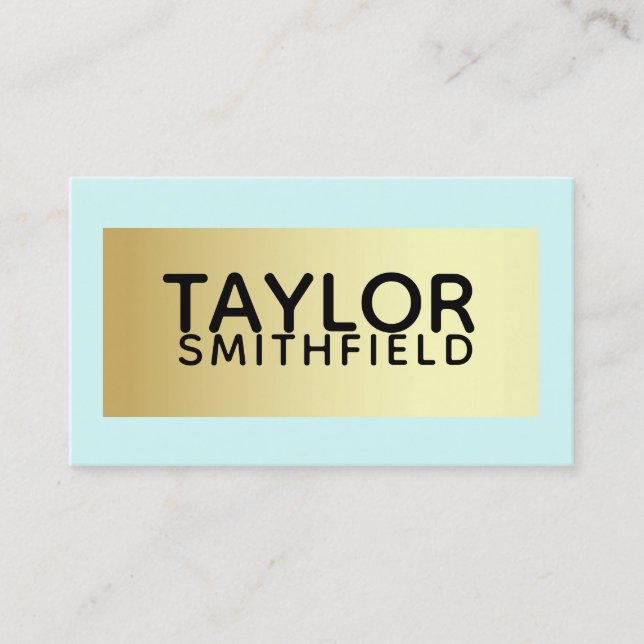 Carte De Visite bloc couleur (Devant)