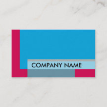 Bloc de conception bleu rouge