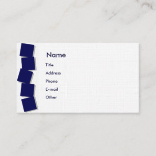 Carte De Visite Blocs de tambour