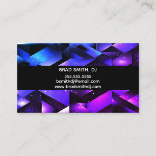 Carte De Visite Blocs Tech et DJ Starlight