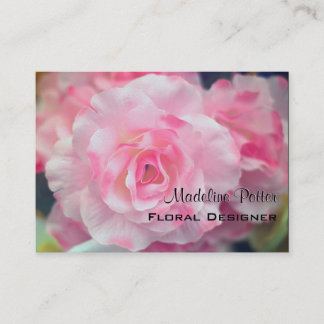 Carte De Visite Bloomdeville Élégant Floral Professional