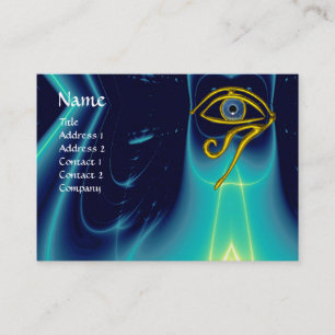 Carte De Visite BLUE TALISMAN, violet blanc