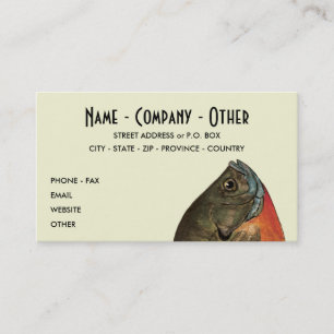 Carte De Visite Bluegill Customisé
