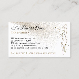 Carte De Visite Body Tan Spray Gold