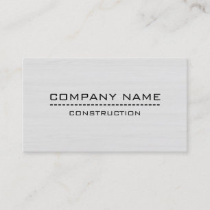 Carte De Visite Bois blanc moderne professionnel #2 de