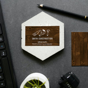 Carte De Visite Bois   Construction de menuiserie