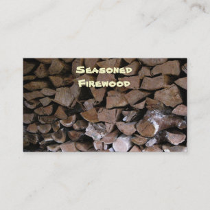 Carte De Visite Bois de chauffage