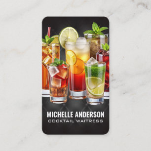 Carte De Visite Boissons Mixtes   Mobilier de bar et de restaurant