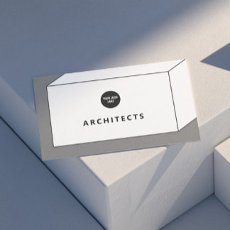 Carte De Visite Boîte de Design d'intérieur Architecture Master Pl