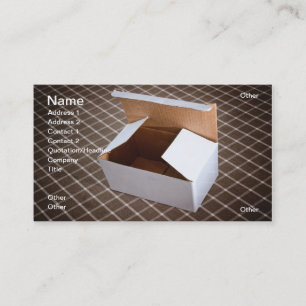 Carte De Visite Boîte en carton
