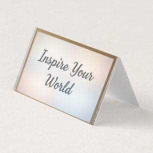 Carte De Visite Boîte lumineuse motivationnelle – Inspirez votre m