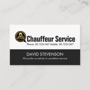 Carte De Visite Boîte vocale Chauffeur créative Conduite