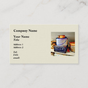 Carte De Visite Boîtes de Casquette vintage