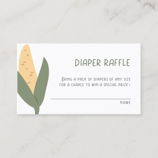Carte De Visite Boîtier à roulettes de Baby shower cultivé localem (Devant)
