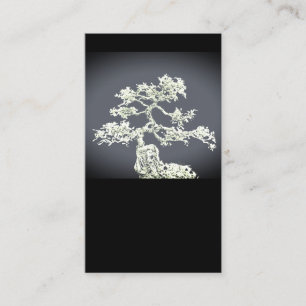 Carte De Visite bonsai arbre audacieuse nature artistique art en n