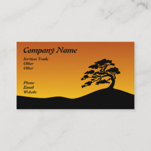 Carte de visite Bonzai