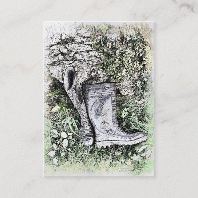CARTE DE VISITE BOOTS (Devant)