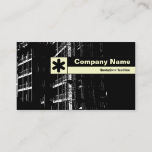 Carte De Visite Bord étiqueté - Construction HC