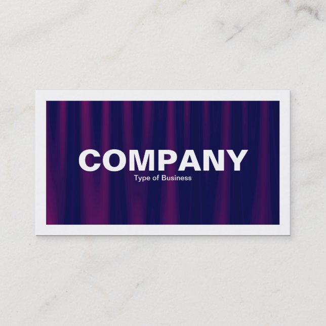 Carte De Visite Bordure - Draperie 04 (Devant)