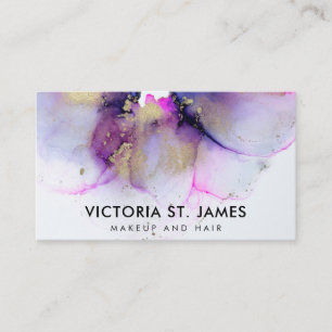 Carte De Visite Bouches d'or Pastel Watercolor 