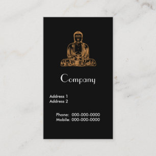 Carte De Visite Bouddha