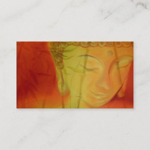 Carte De Visite Bouddha et bambou