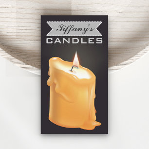 Carte De Visite Bougies maison personnalisées  Bougies faites main