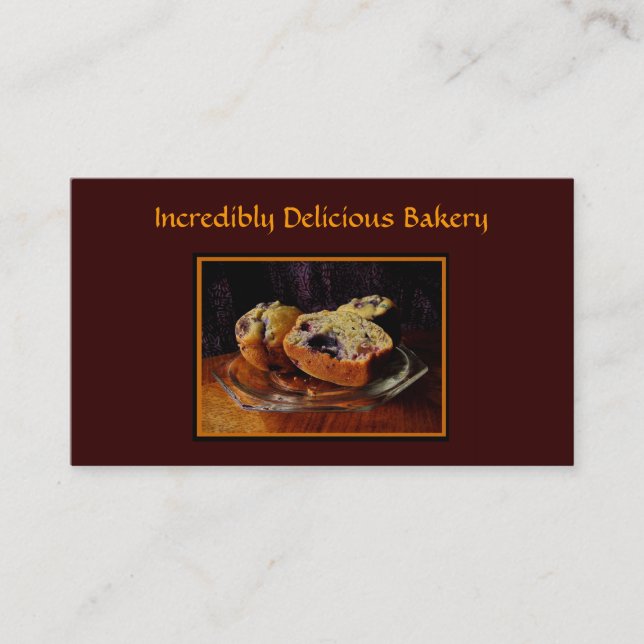 Carte De Visite Boulangerie (Devant)