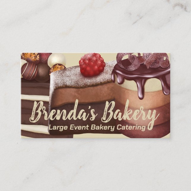Carte de visite boulangerie (Devant)