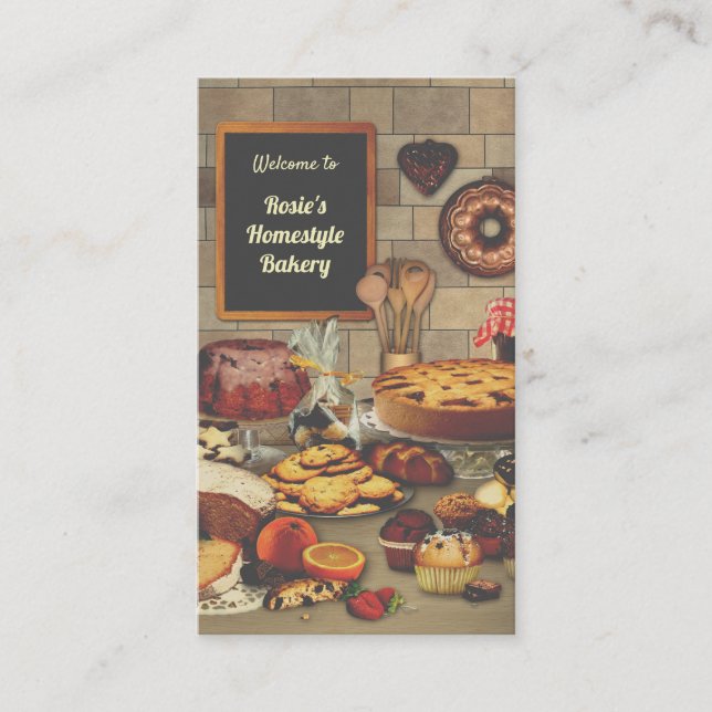 Carte de visite boulangerie (Devant)