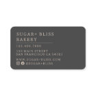 Boulangerie Brown de script manuscrit moderne clai